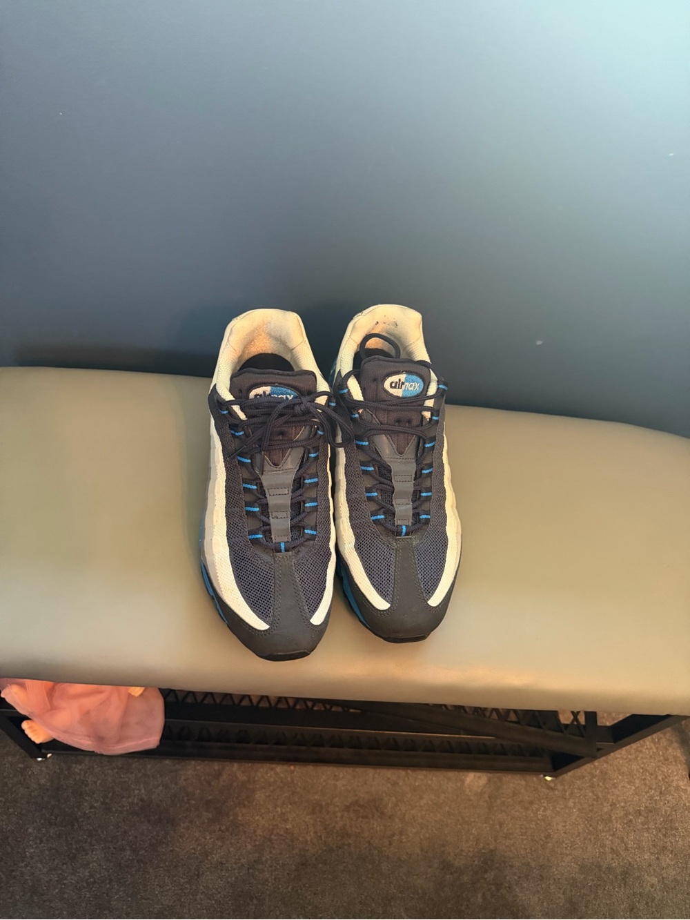 Nike Men’s Air Max Sneakers — Navy, White, Blue